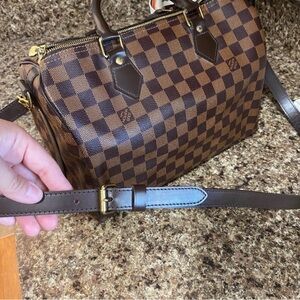 Louis Vuitton Speedy 30
damier ebene bandouliere